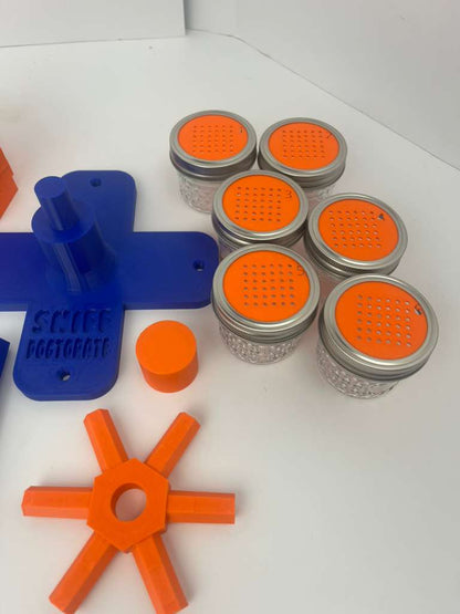 Klein Blue and Orange | Pre-made Scent Wheel
