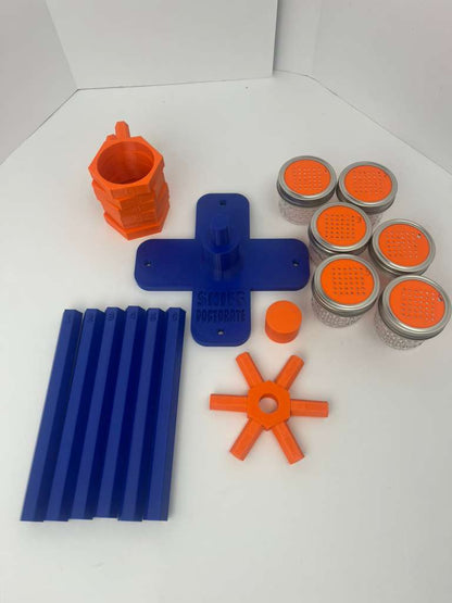 Klein Blue and Orange | Pre-made Scent Wheel