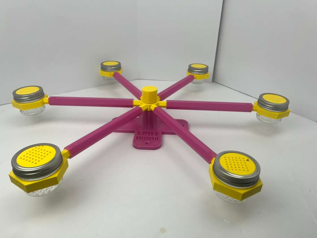 Pink & Yellow scent wheel