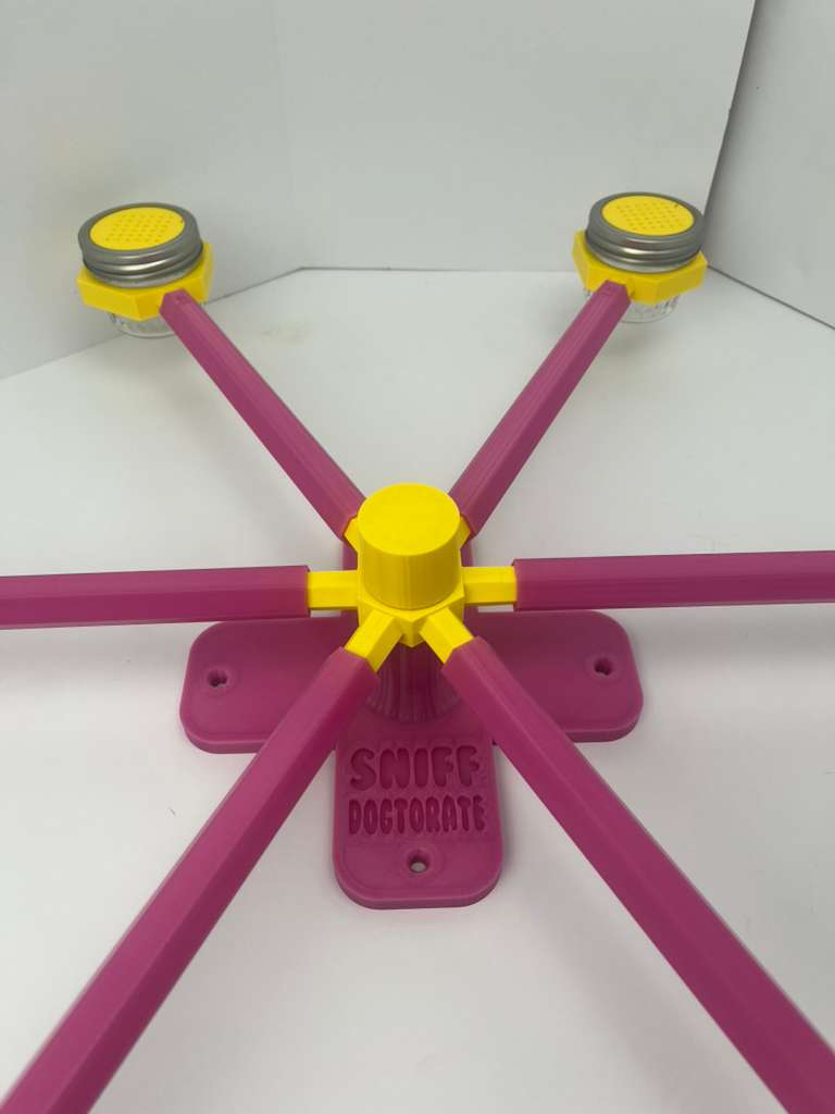 Pink & Yellow scent wheel