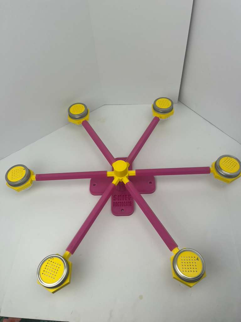 Pink & Yellow scent wheel
