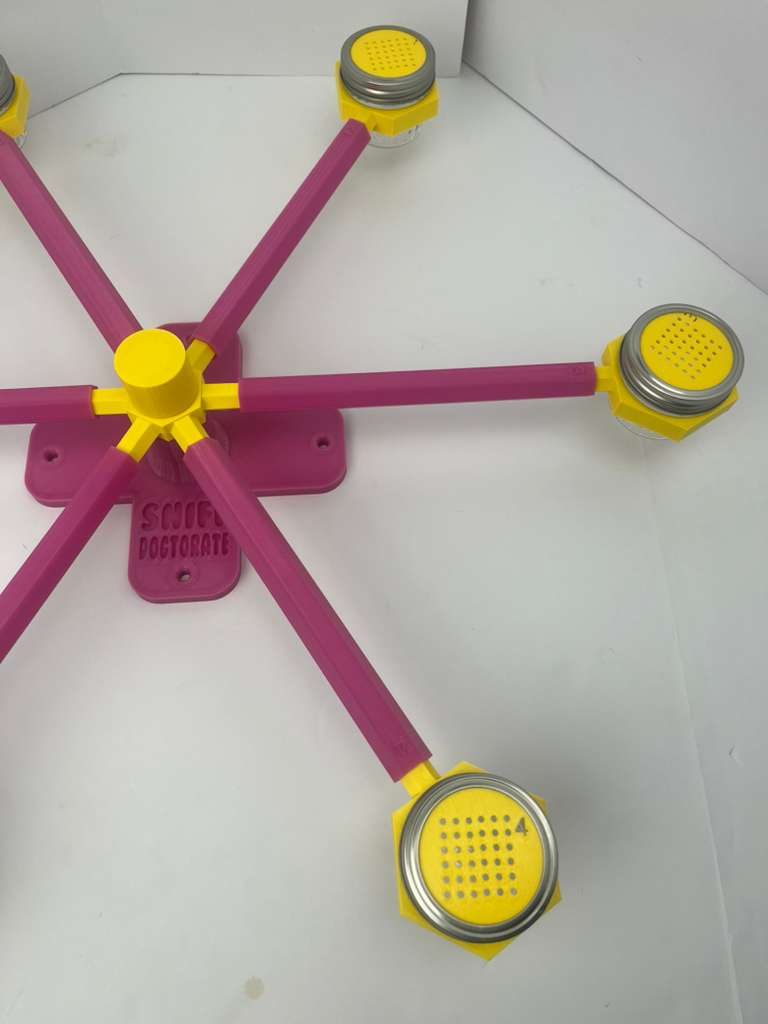 Pink & Yellow scent wheel