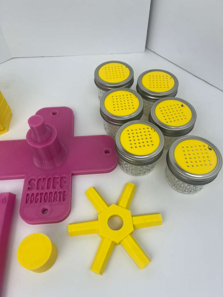 Pink & Yellow scent wheel