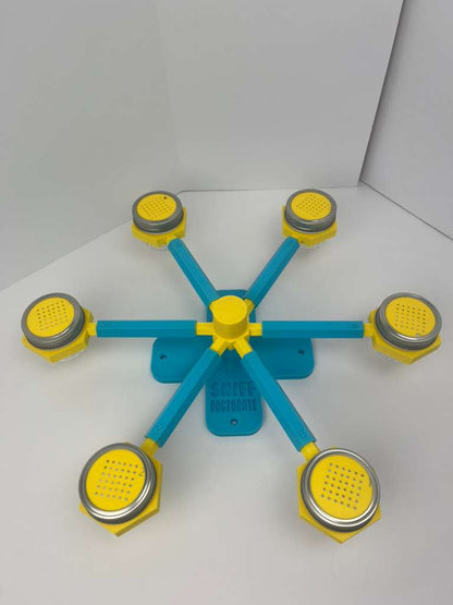 Sky blue & yellow scent wheel