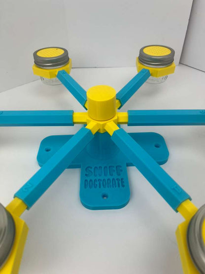 Sky blue & yellow scent wheel