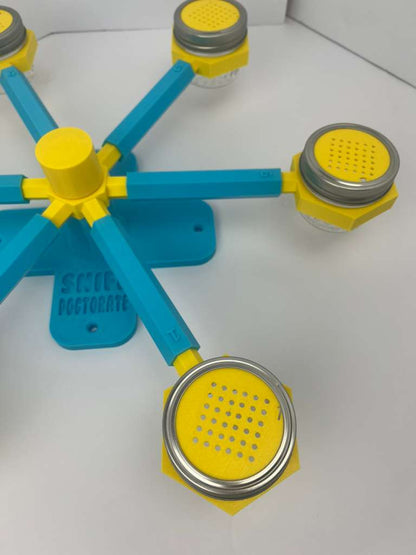 Sky blue & yellow scent wheel