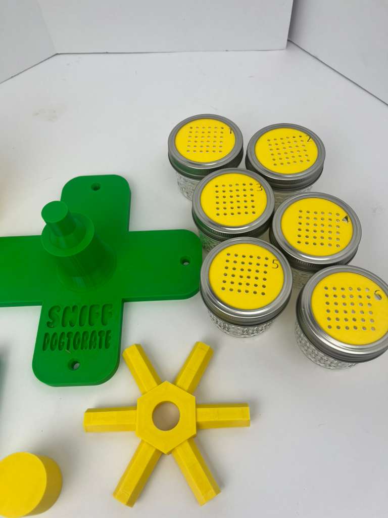 Green & Yellow scent wheel