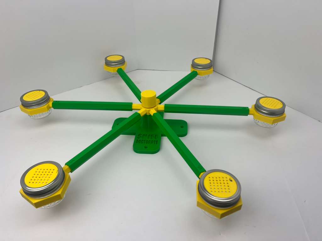 Green & Yellow scent wheel
