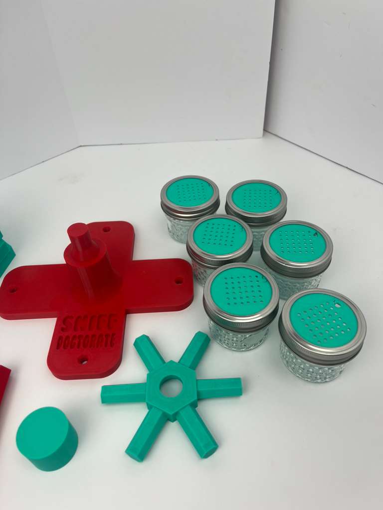 Red & Mint scent wheel