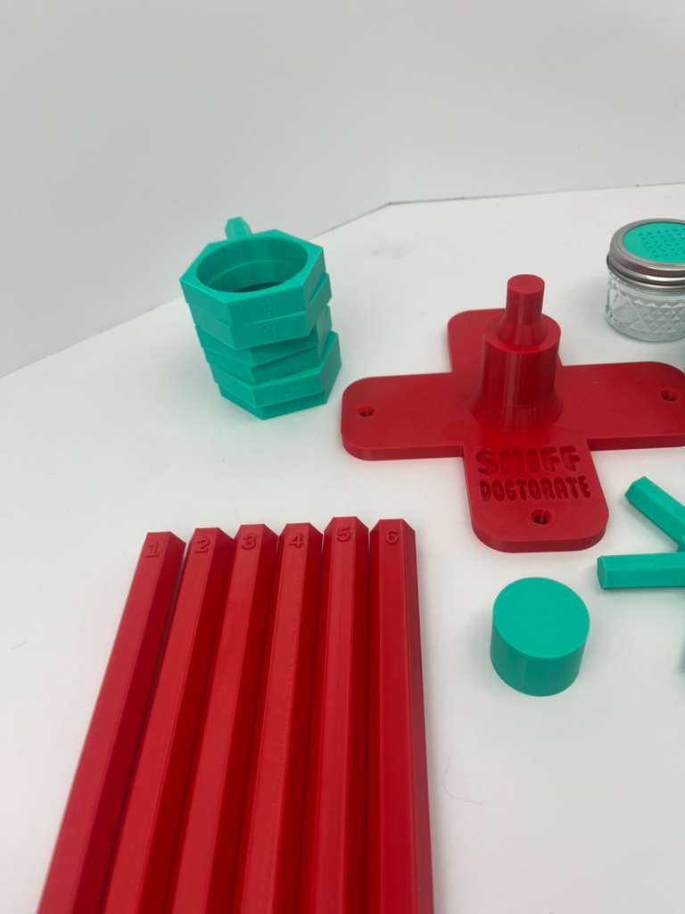 Red & Mint scent wheel