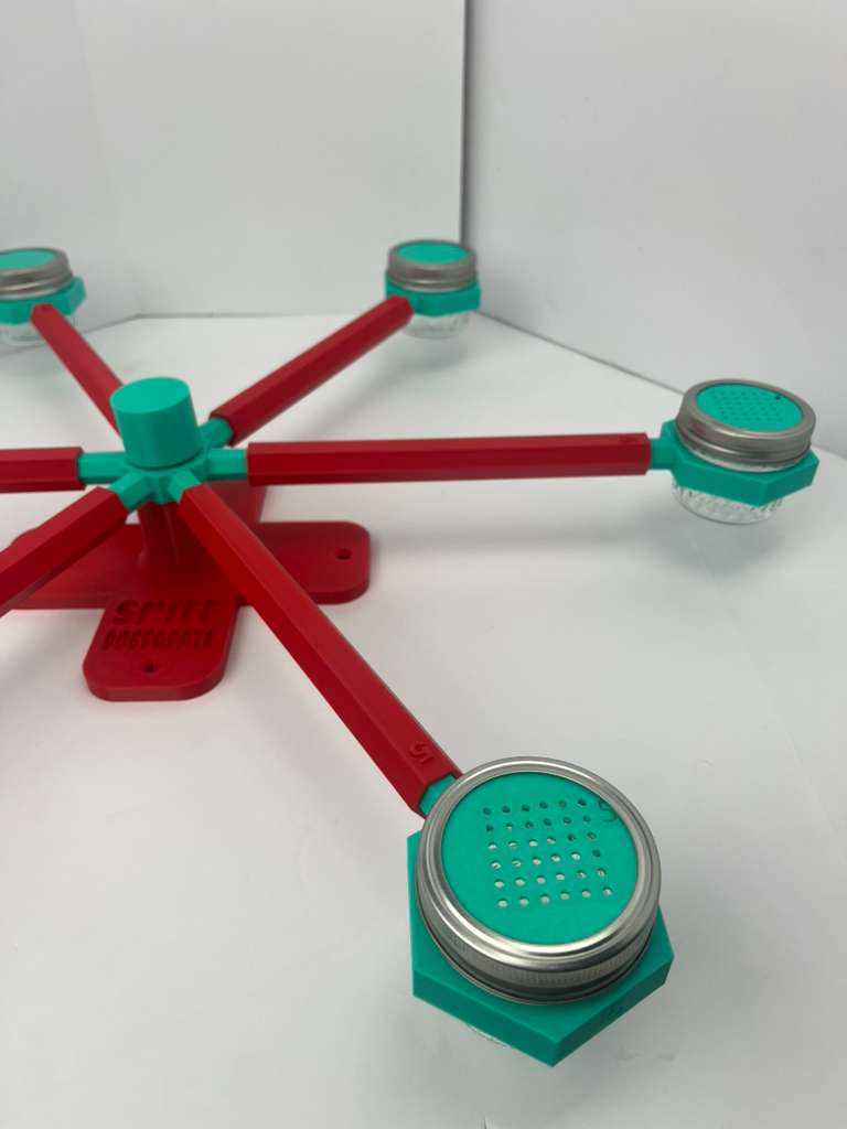 Red & Mint scent wheel