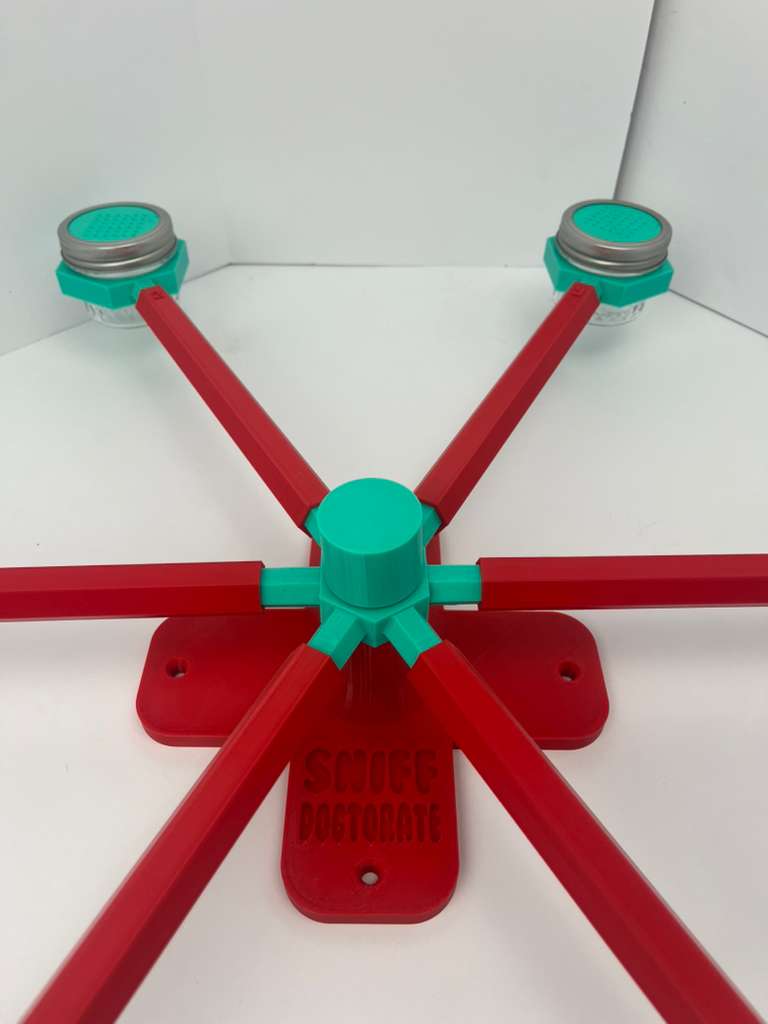 Red & Mint scent wheel