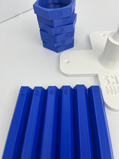 Blue & White Medium/Large | Misprint Scent Wheels