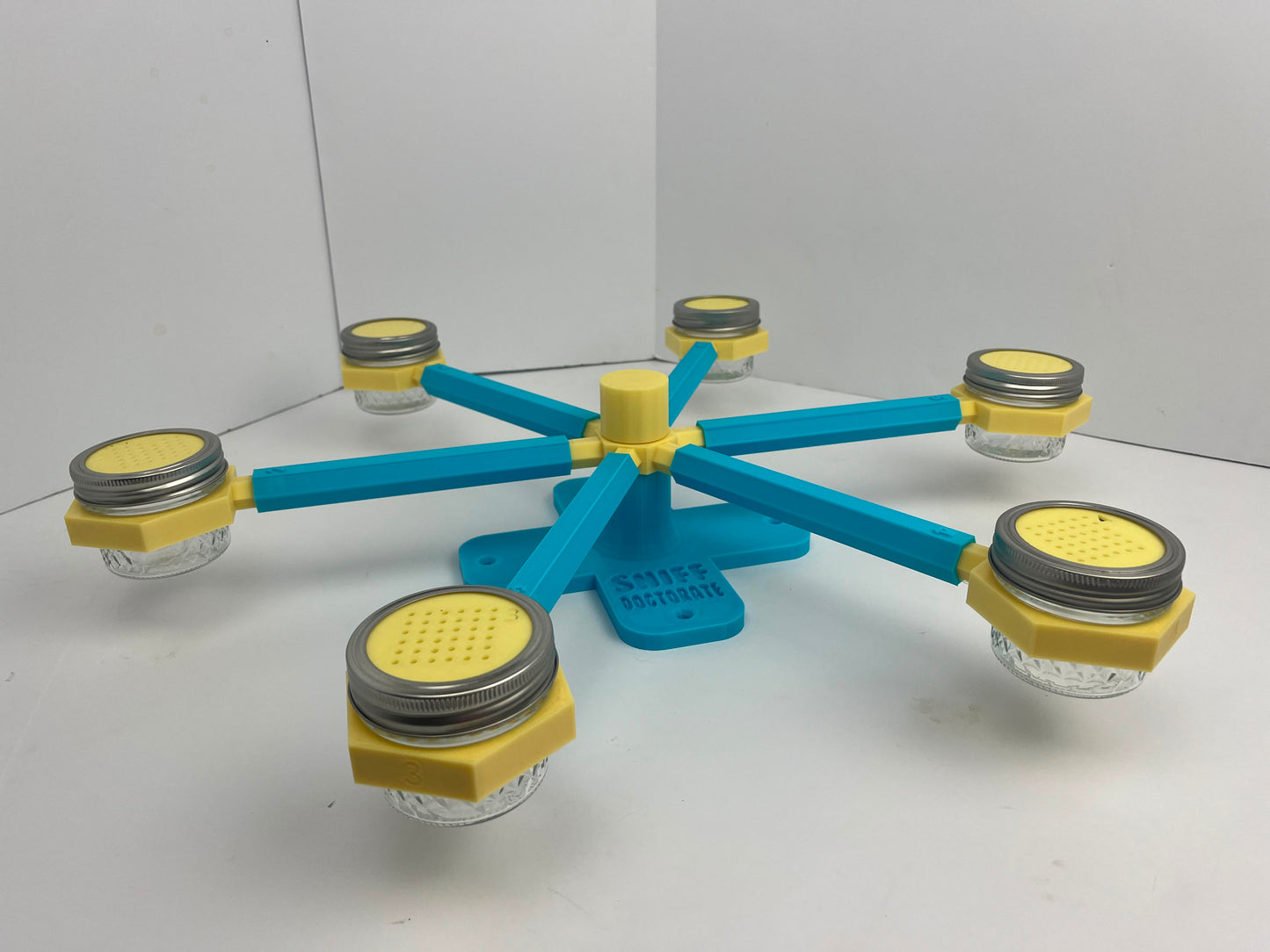 Sky Blue & Lemon Yellow | Pre-made Scent Wheel