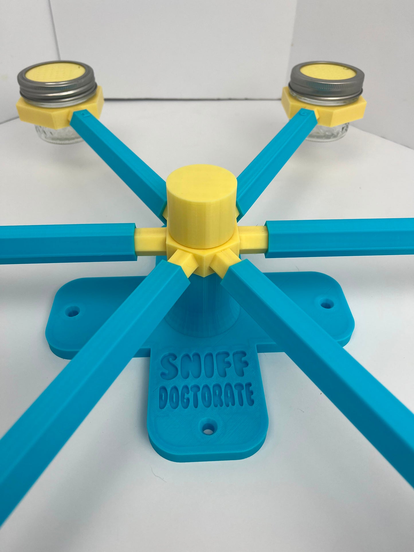 Sky Blue & Lemon Yellow | Pre-made Scent Wheel
