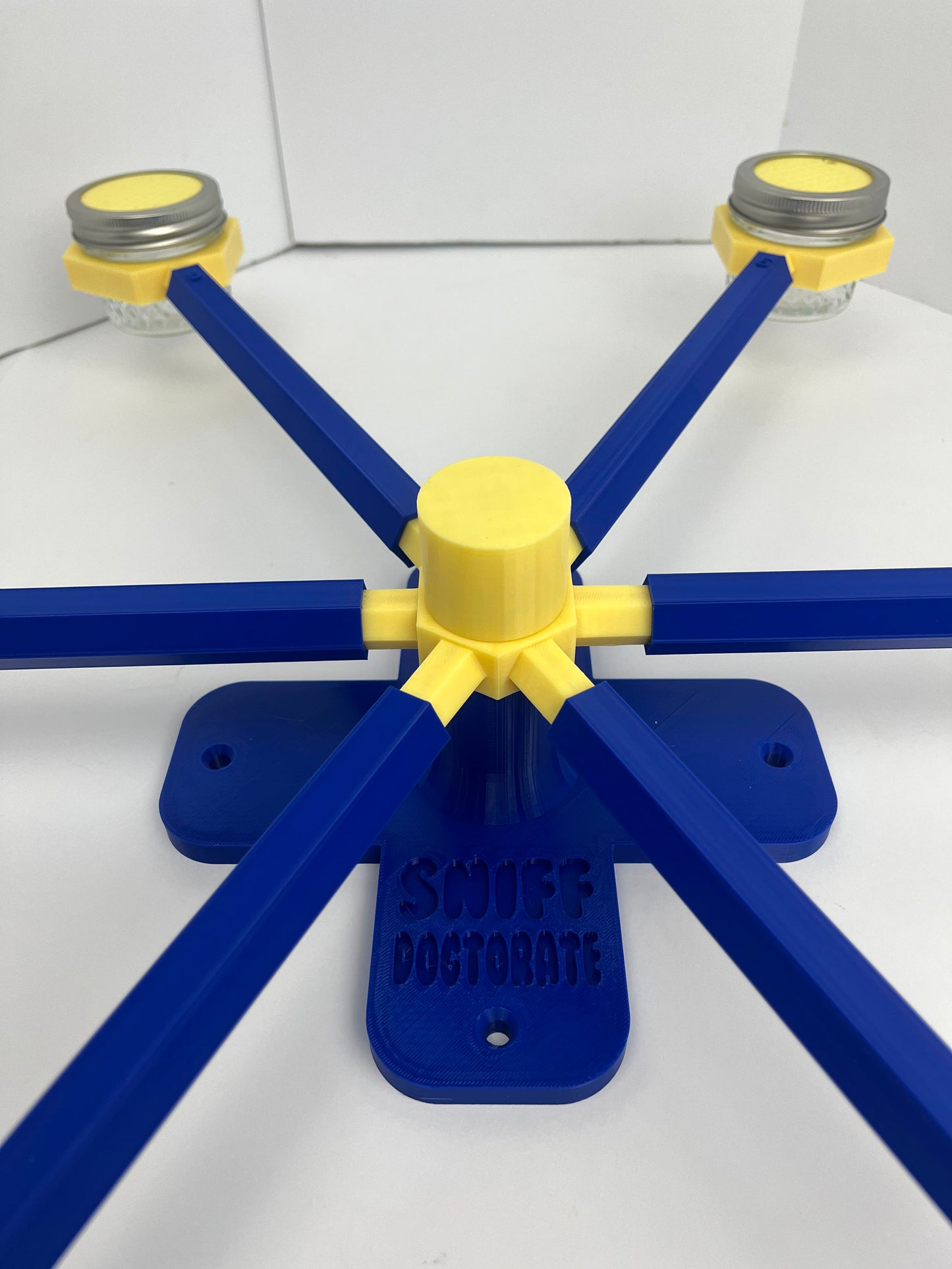 Klein Blue & Lemon Yellow | Pre-made Scent Wheel