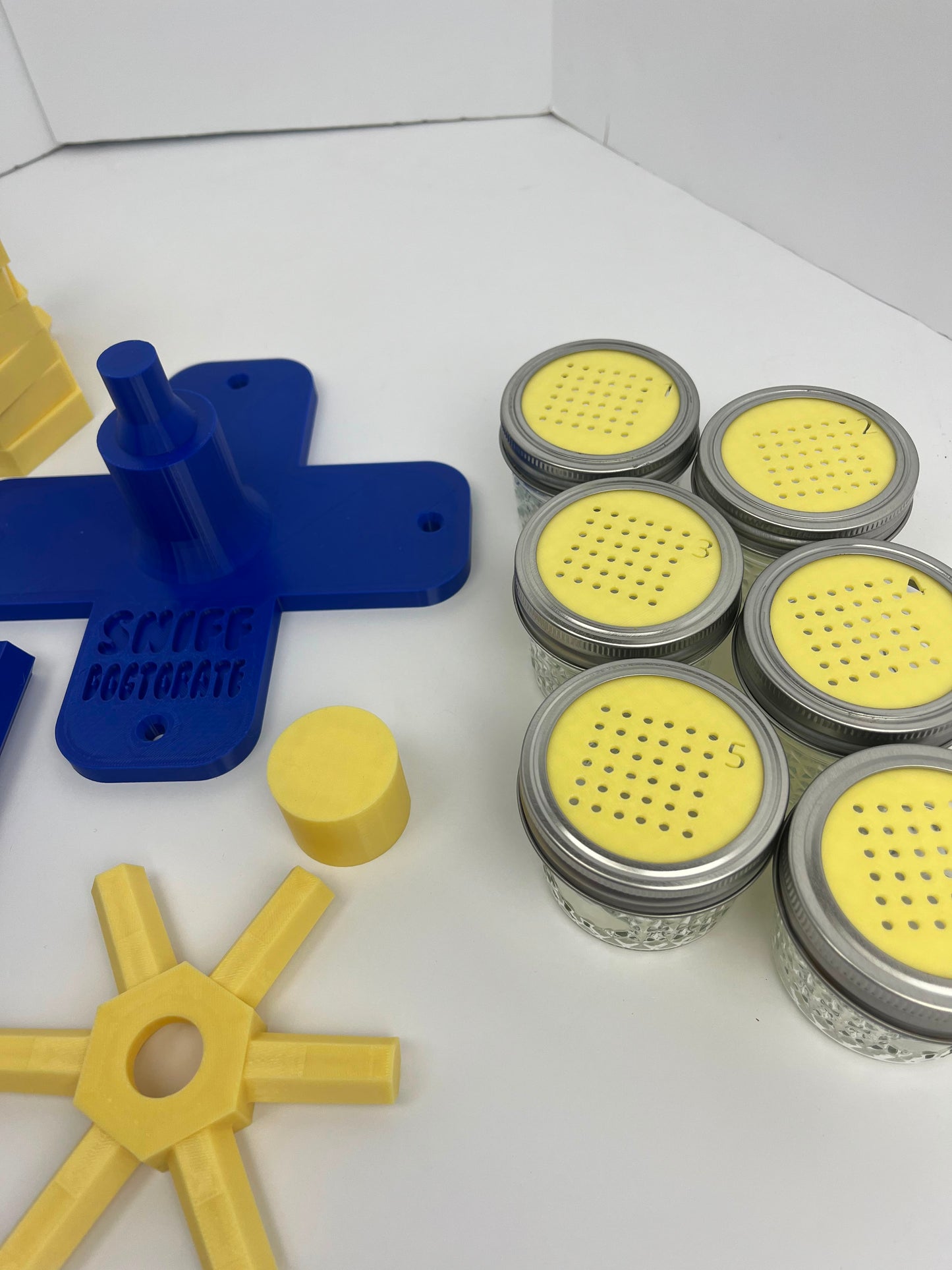 Klein Blue & Lemon Yellow | Pre-made Scent Wheel