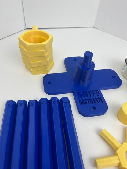 Klein Blue & Lemon Yellow | Pre-made Scent Wheel